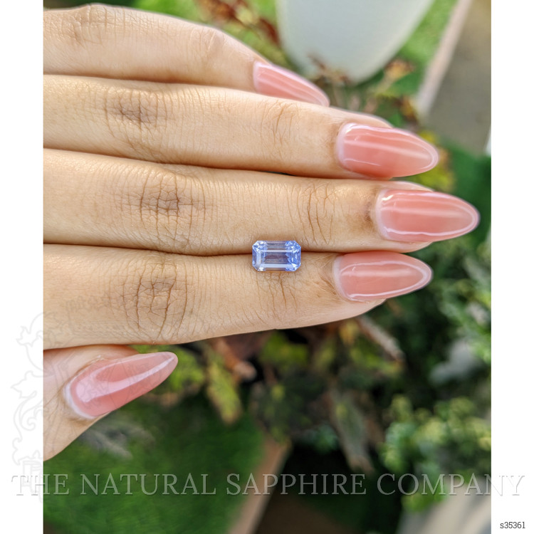 2.29 Ct. Blue Sapphire from Ceylon (Sri Lanka)