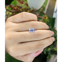 2.29 Ct. Blue Sapphire from Ceylon (Sri Lanka) Life Style