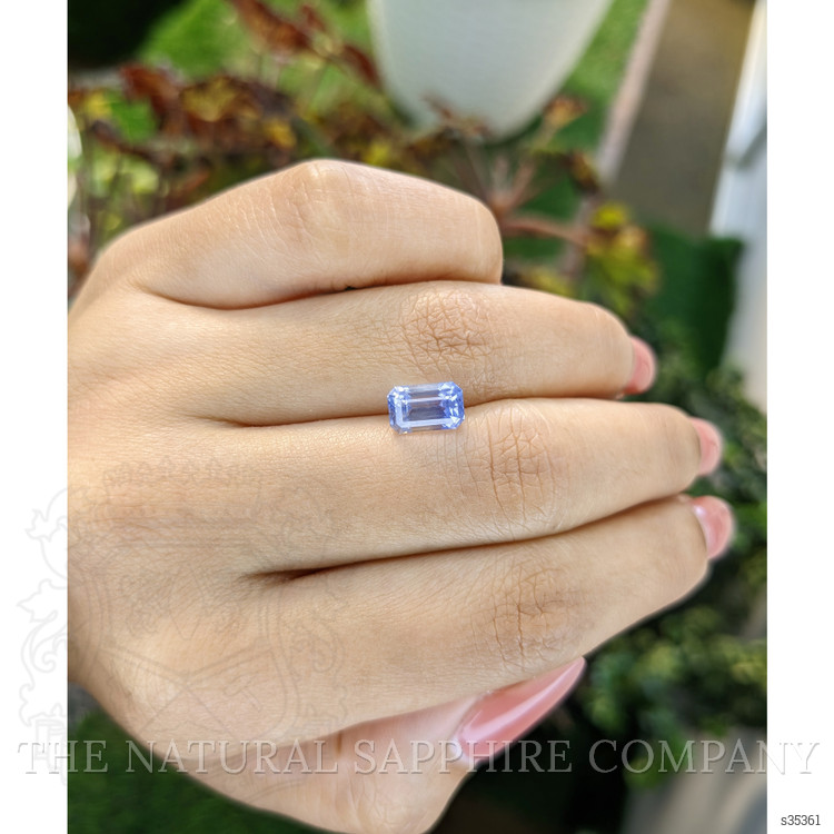 2.29 Ct. Blue Sapphire from Ceylon (Sri Lanka)