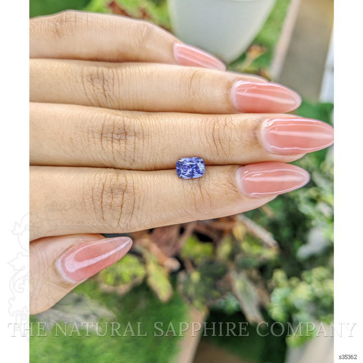 1.30 Ct. Violet Sapphire from Ceylon (Sri Lanka)