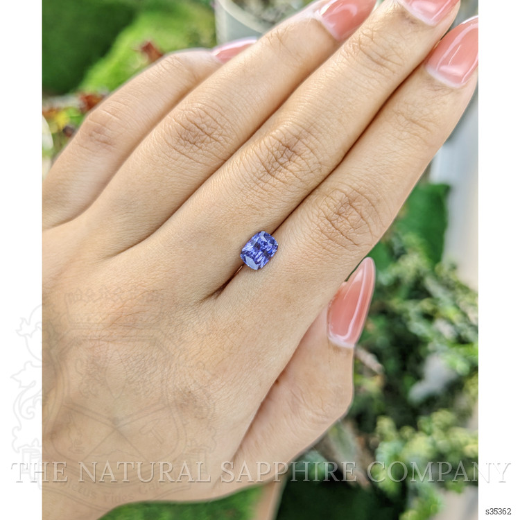 1.30 Ct. Violet Sapphire from Ceylon (Sri Lanka)