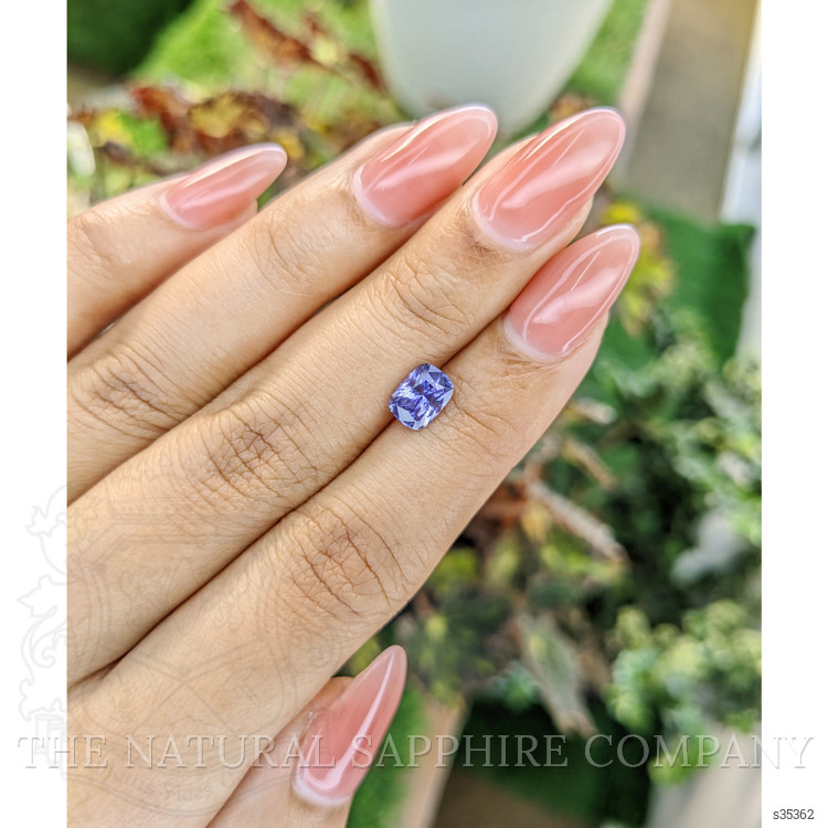 1.30 Ct. Violet Sapphire from Ceylon (Sri Lanka)