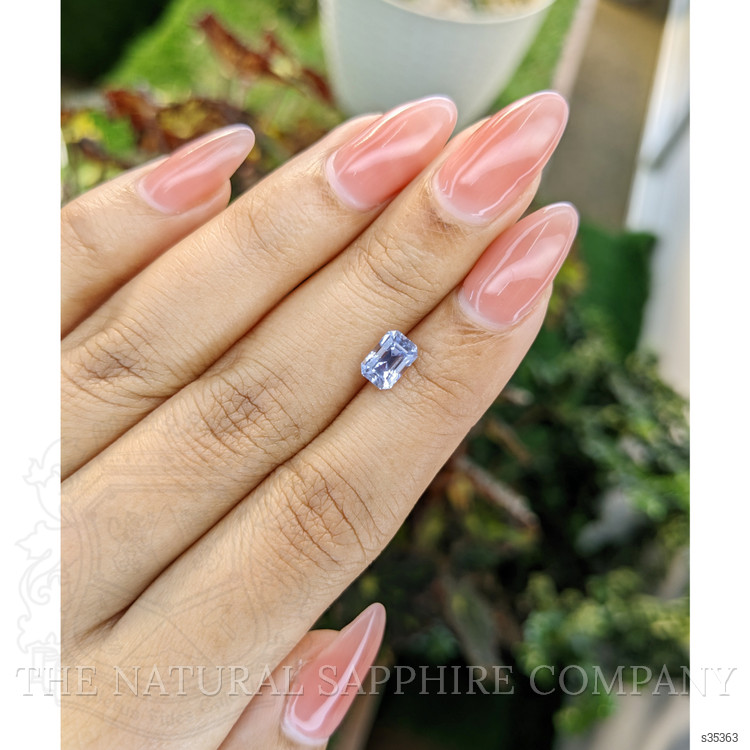 1.59 Ct. Blue Sapphire from Ceylon (Sri Lanka)