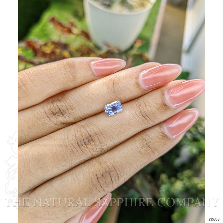 1.59 Ct. Blue Sapphire from Ceylon (Sri Lanka)
