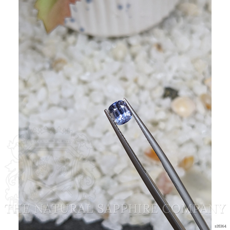1.17 Ct. Blue Sapphire from Ceylon (Sri Lanka)