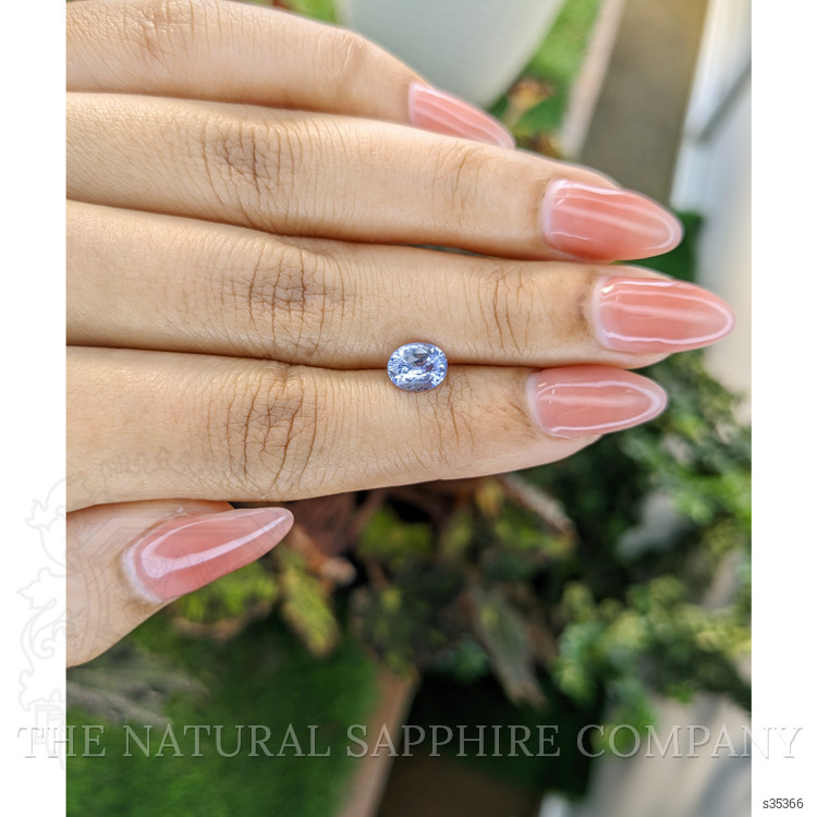 1.35 Ct. Blue Sapphire from Ceylon (Sri Lanka)