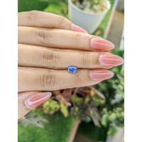 1.03 Ct. Blue Sapphire from Ceylon (Sri Lanka) Life Style