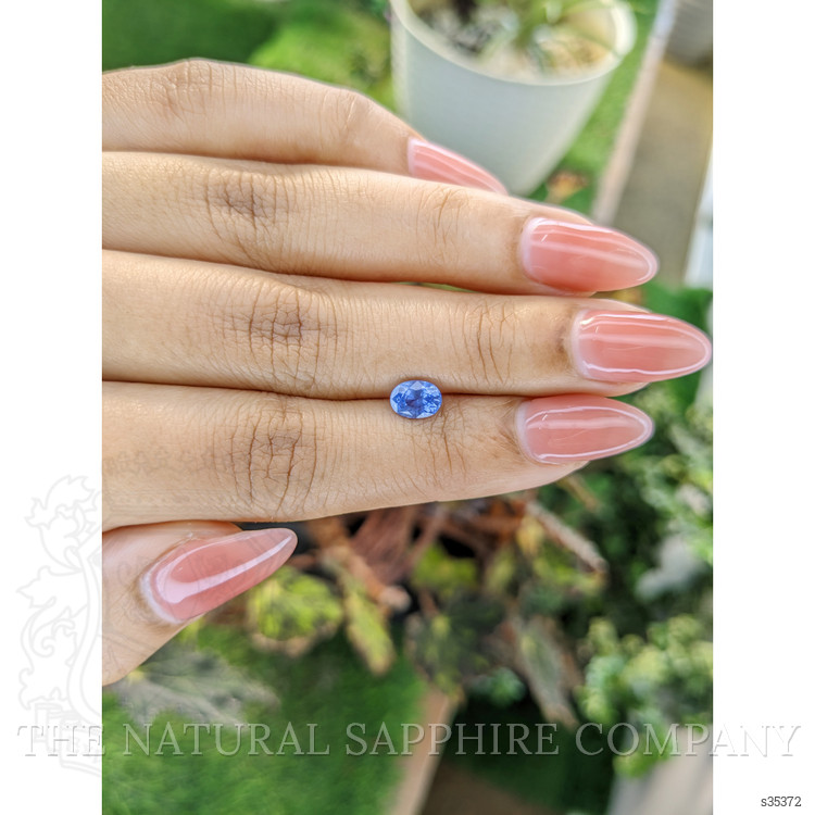 1.03 Ct. Blue Sapphire from Ceylon (Sri Lanka)