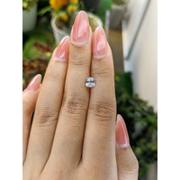 1.16 Ct. White Sapphire from Ceylon (Sri Lanka) Life Style