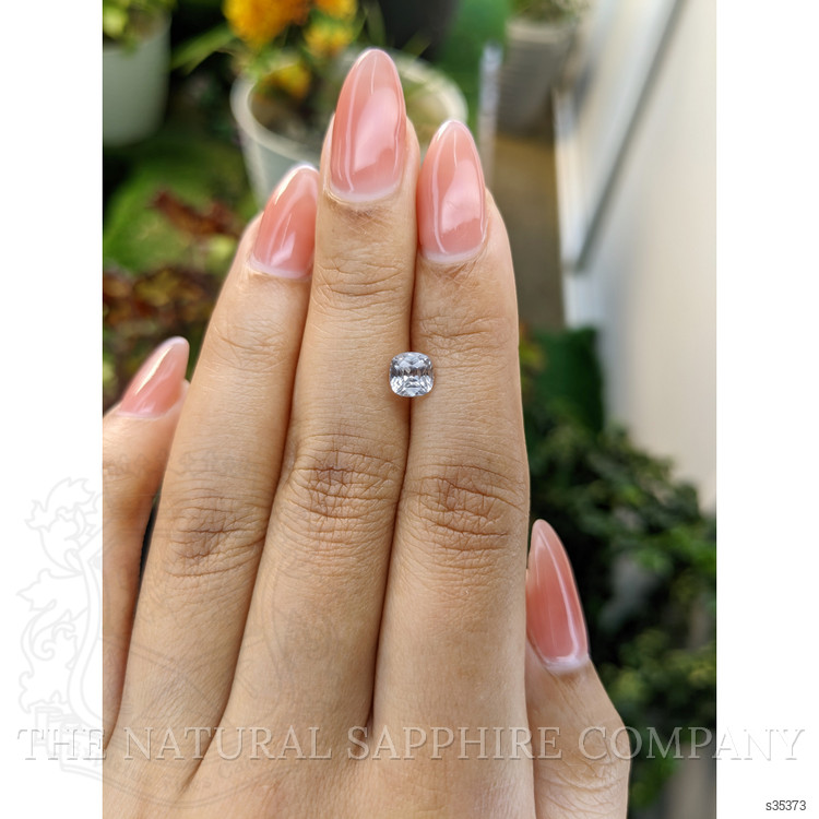 1.16 Ct. White Sapphire from Ceylon (Sri Lanka)