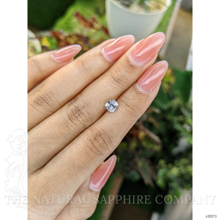 1.16 Ct. White Sapphire from Ceylon (Sri Lanka)