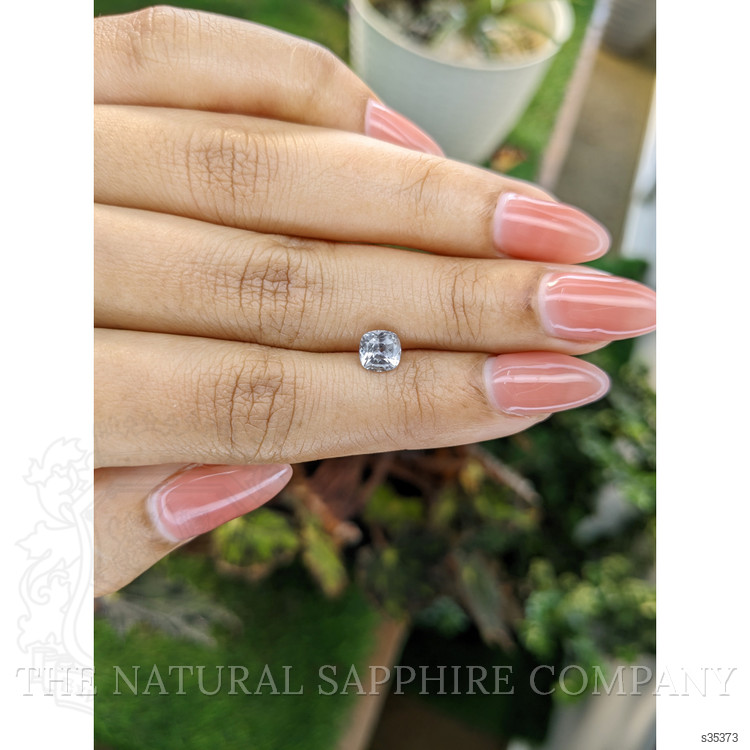 1.16 Ct. White Sapphire from Ceylon (Sri Lanka)