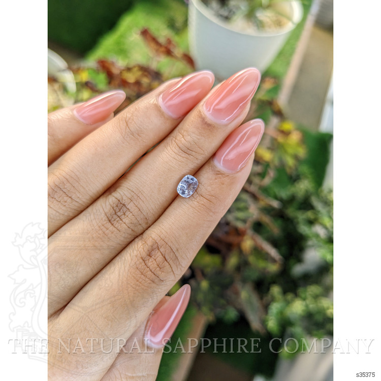 1.10 Ct. Violet Sapphire from Ceylon (Sri Lanka)