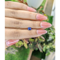 0.86 Ct. Blue Sapphire from Ceylon (Sri Lanka) Life Style