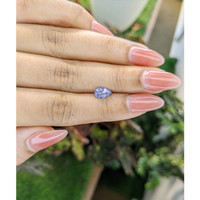 0.90 Ct. Blue Sapphire from Ceylon (Sri Lanka) Life Style