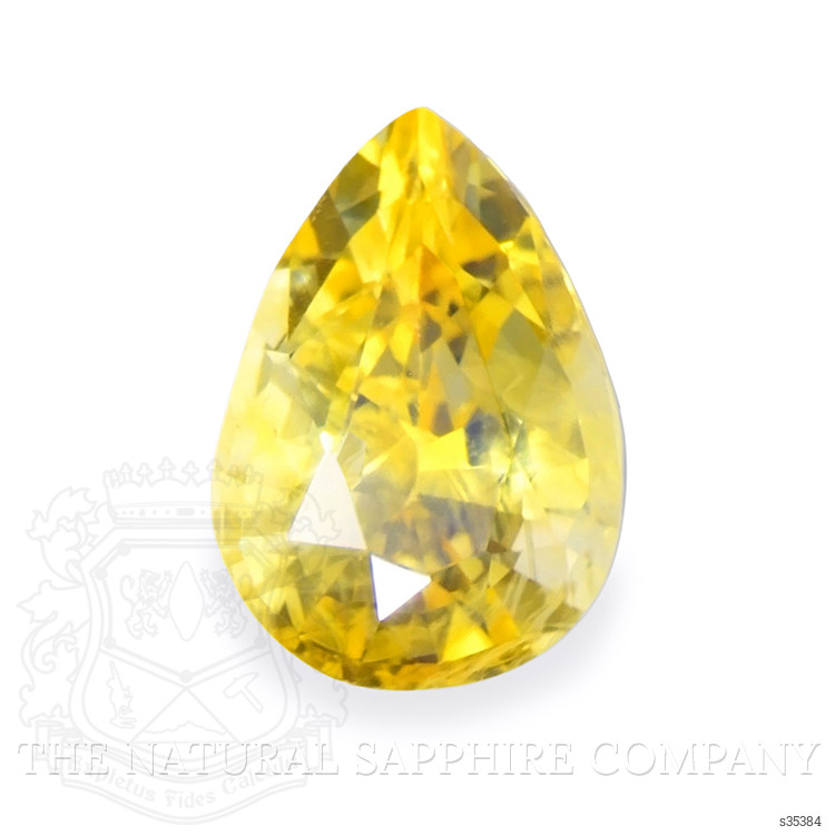 1.11 Ct. Yellow Sapphire from Ceylon (Sri Lanka)