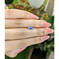 1.27 Ct. Blue Sapphire from Ceylon (Sri Lanka) Life Style