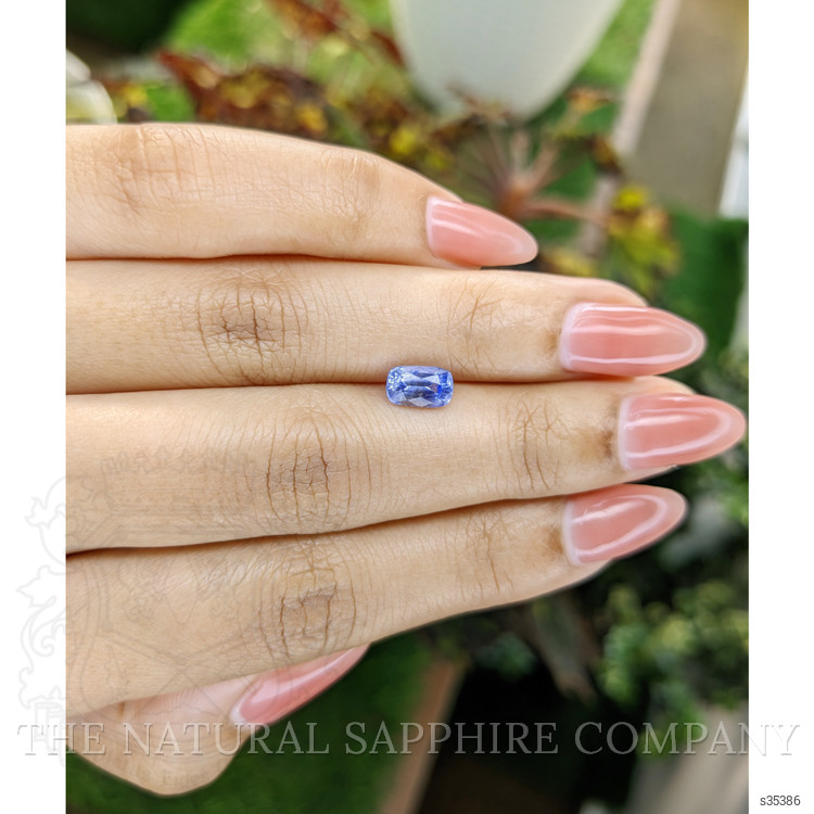 1.27 Ct. Blue Sapphire from Ceylon (Sri Lanka)