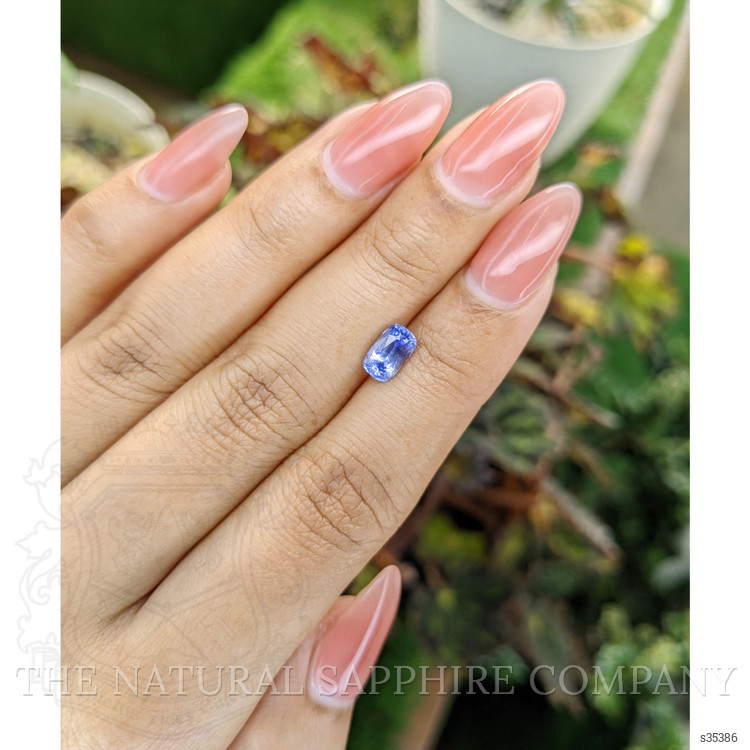 1.27 Ct. Blue Sapphire from Ceylon (Sri Lanka)