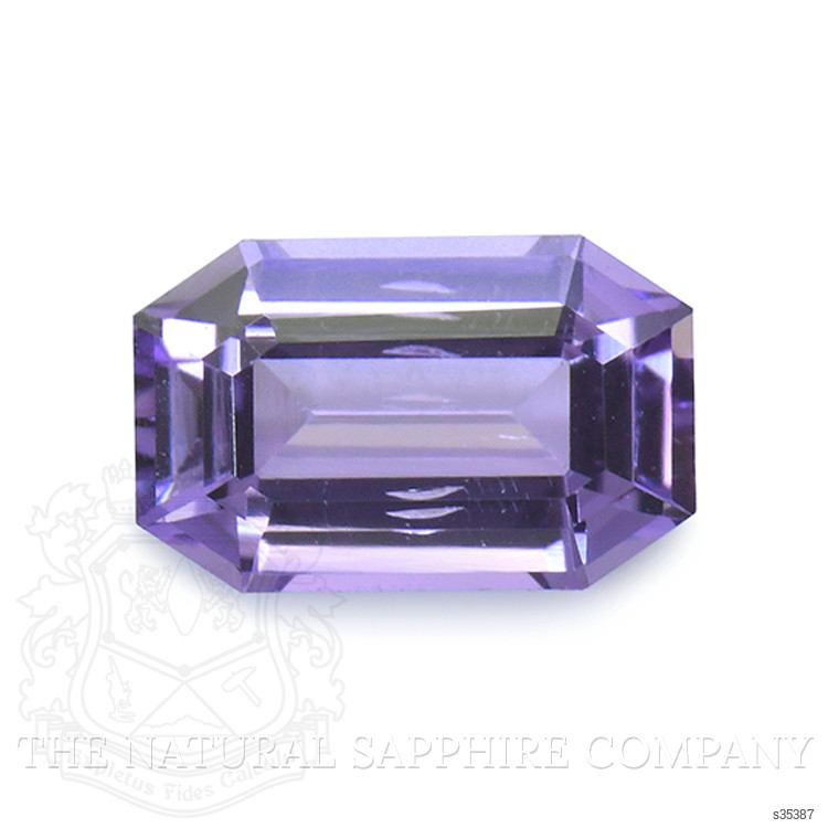 0.65 Ct. Purple Sapphire from Ceylon (Sri Lanka)