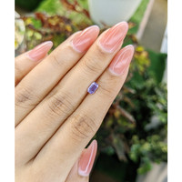 0.65 Ct. Purple Sapphire from Ceylon (Sri Lanka) Life Style