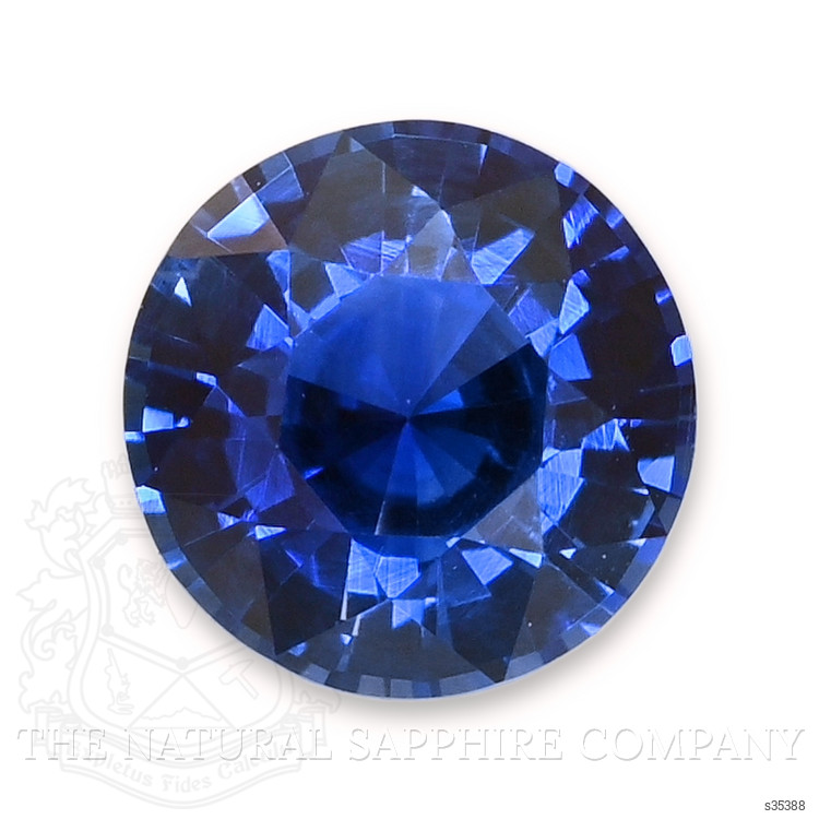 0.62 Ct. Blue Sapphire from Ceylon (Sri Lanka)