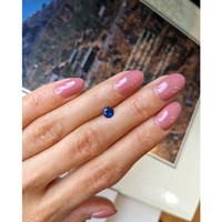 0.62 Ct. Blue Sapphire from Ceylon (Sri Lanka) Life Style