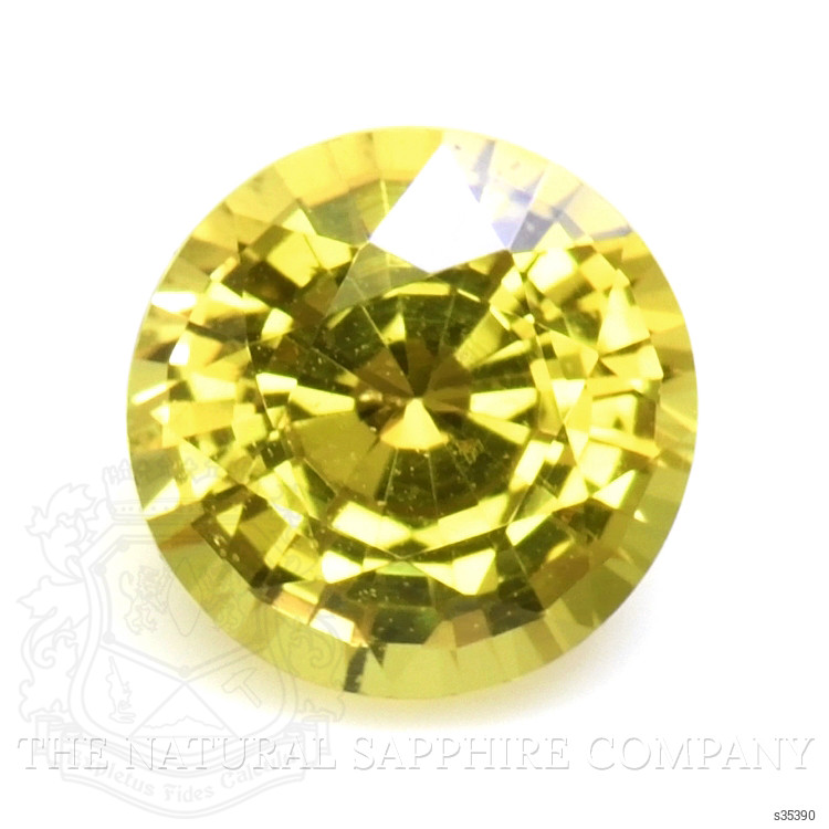 0.93 Ct. Yellow Sapphire from Ceylon (Sri Lanka)
