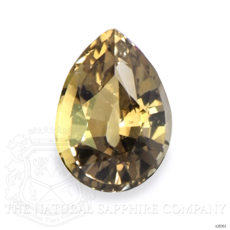 1.15 Ct. Yellowish Brown Sapphire from Ceylon (Sri Lanka)