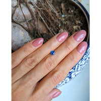 0.50 Ct. Blue Sapphire from Ceylon (Sri Lanka) Life Style