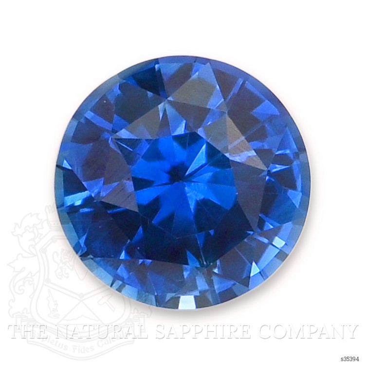 0.55 Ct. Blue Sapphire from Ceylon (Sri Lanka)