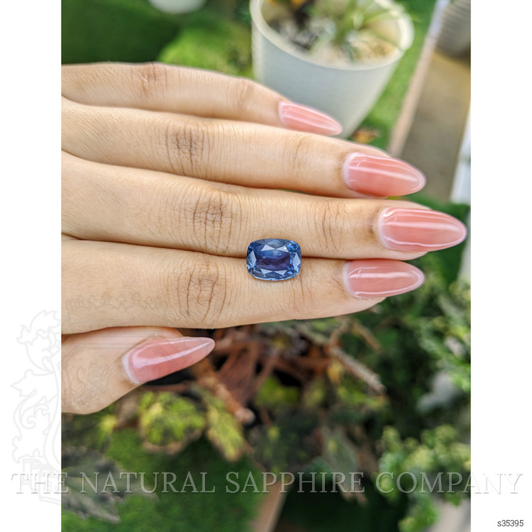 6.66 Ct. Blue Sapphire from Africa