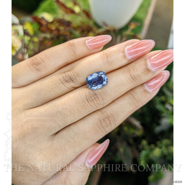 6.66 Ct. Blue Sapphire from Africa
