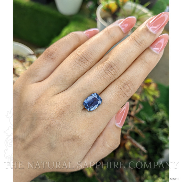 6.66 Ct. Blue Sapphire from Africa
