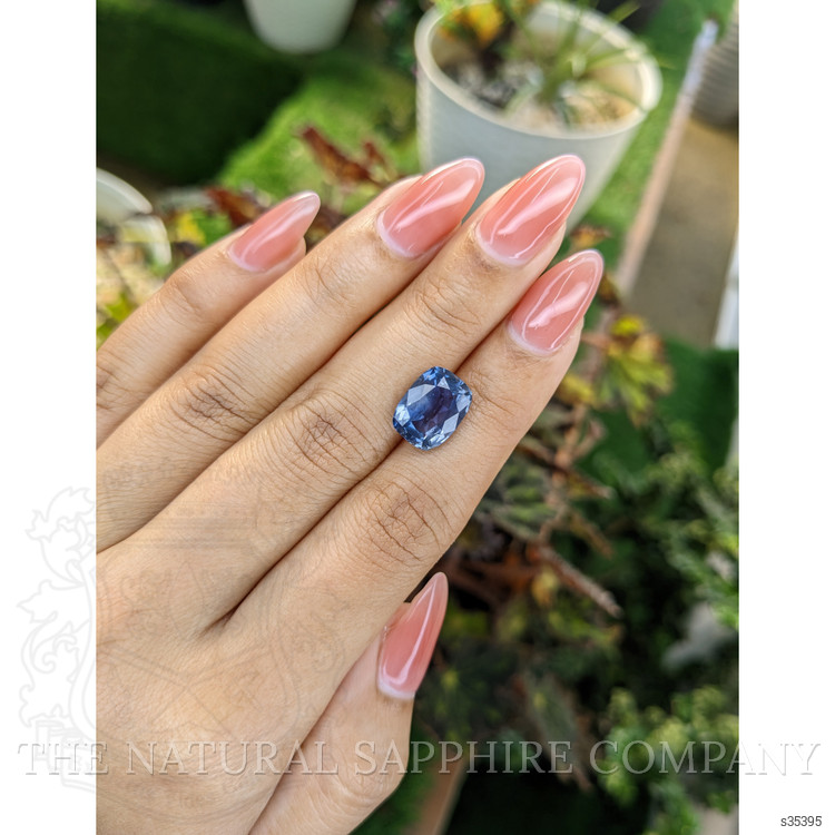 6.66 Ct. Blue Sapphire from Africa