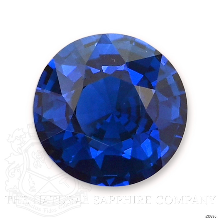 0.48 Ct. Blue Sapphire from Ceylon (Sri Lanka)