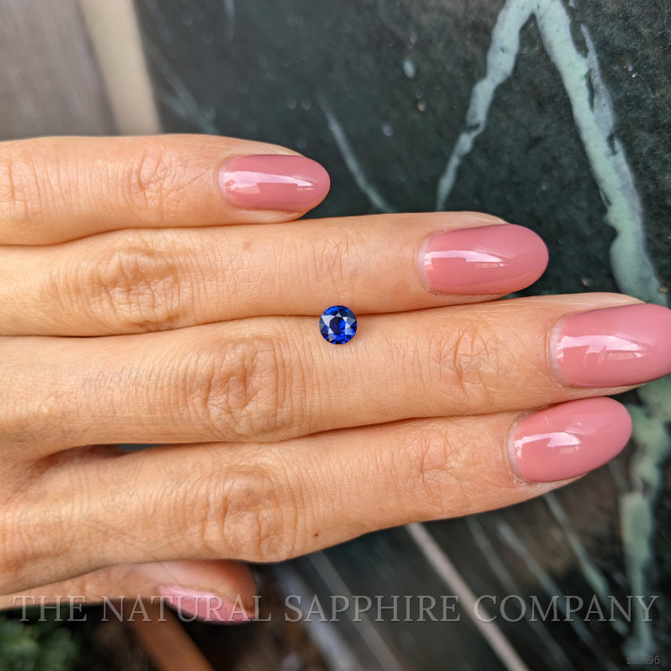 0.48 Ct. Blue Sapphire from Ceylon (Sri Lanka)