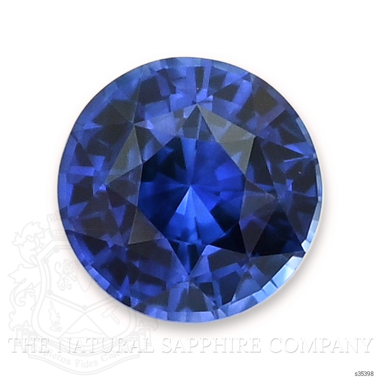 0.54 Ct. Blue Sapphire from Ceylon (Sri Lanka)