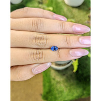1.07 Ct. Blue Sapphire from Ceylon (Sri Lanka) Life Style