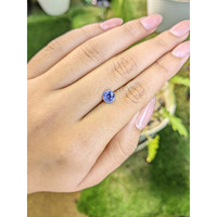 1.34 Ct. Blue Sapphire from Ceylon (Sri Lanka) Life Style