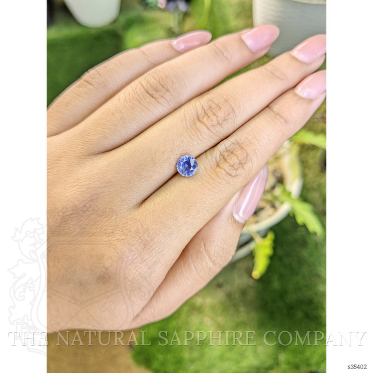1.34 Ct. Blue Sapphire from Ceylon (Sri Lanka)