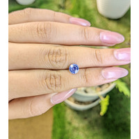 1.34 Ct. Blue Sapphire from Ceylon (Sri Lanka) Life Style