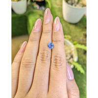 1.34 Ct. Blue Sapphire from Ceylon (Sri Lanka) Life Style