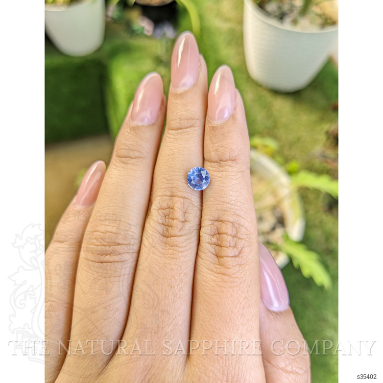1.34 Ct. Blue Sapphire from Ceylon (Sri Lanka)