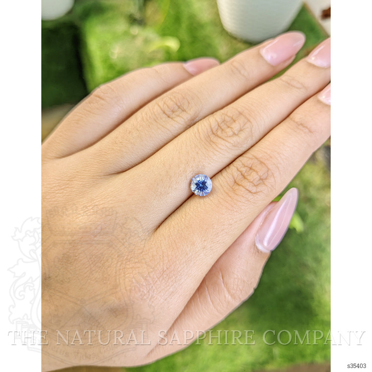1.19 Ct. Blue Sapphire from Ceylon (Sri Lanka)