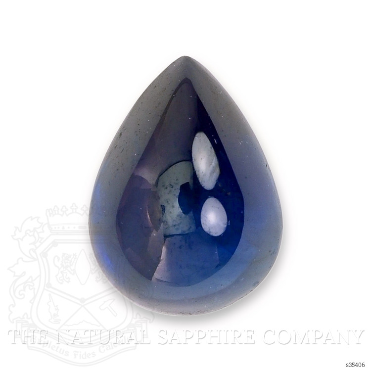 1.91 Ct. Blue Cabochon Sapphire from Ceylon (Sri Lanka)