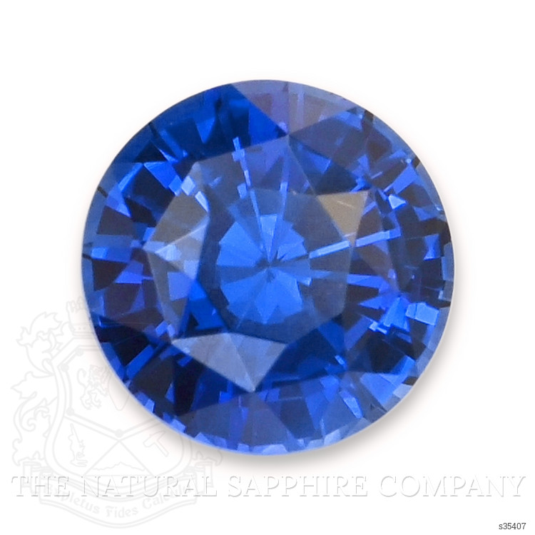 0.57 Ct. Blue Sapphire from Ceylon (Sri Lanka)