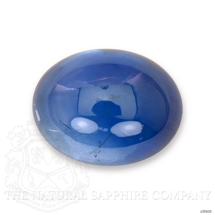 2.13 Ct. Blue Cabochon Sapphire from Ceylon (Sri Lanka)