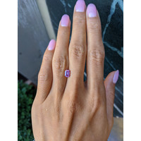 1.12 Ct. Pink Sapphire from Ceylon (Sri Lanka) Life Style