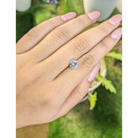 1.70 Ct. Blue Sapphire from Africa Life Style